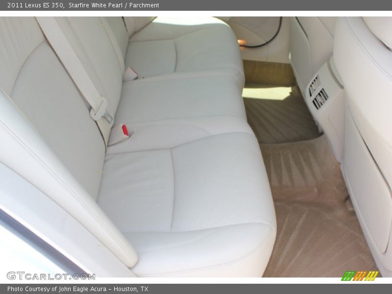 Starfire White Pearl / Parchment 2011 Lexus ES 350