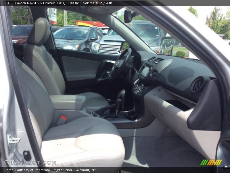 Classic Silver Metallic / Ash 2012 Toyota RAV4 V6 Limited 4WD