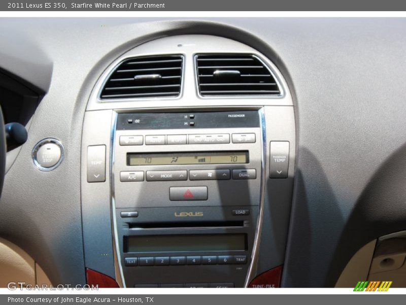 Starfire White Pearl / Parchment 2011 Lexus ES 350