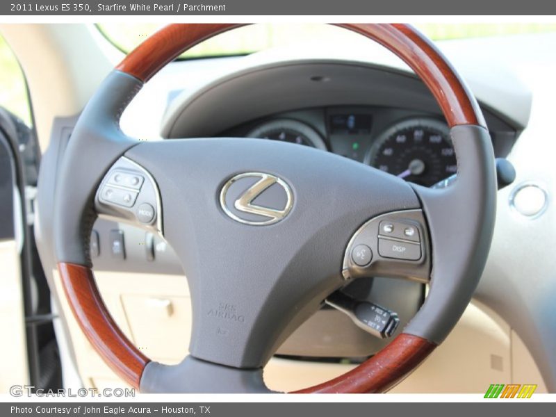 Starfire White Pearl / Parchment 2011 Lexus ES 350