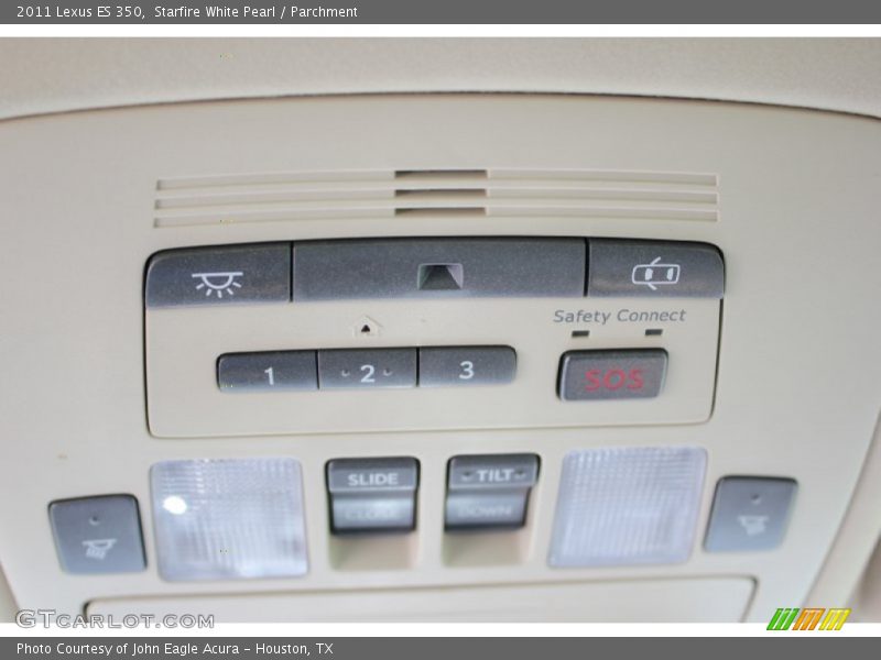 Starfire White Pearl / Parchment 2011 Lexus ES 350