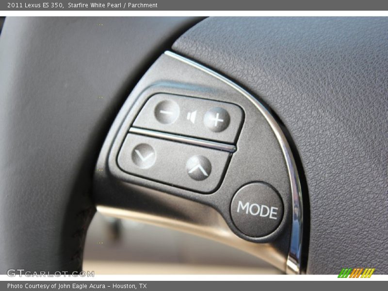 Starfire White Pearl / Parchment 2011 Lexus ES 350