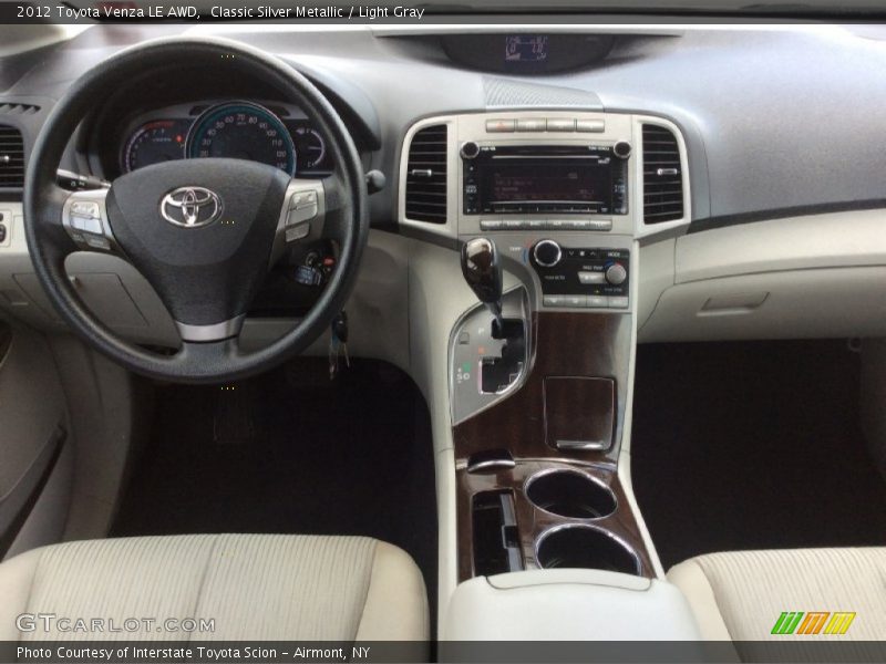 Classic Silver Metallic / Light Gray 2012 Toyota Venza LE AWD