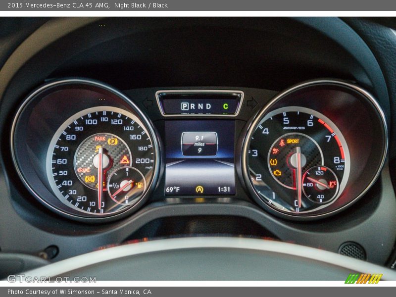 Night Black / Black 2015 Mercedes-Benz CLA 45 AMG