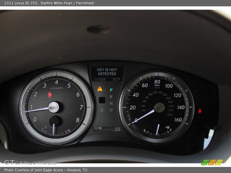 Starfire White Pearl / Parchment 2011 Lexus ES 350