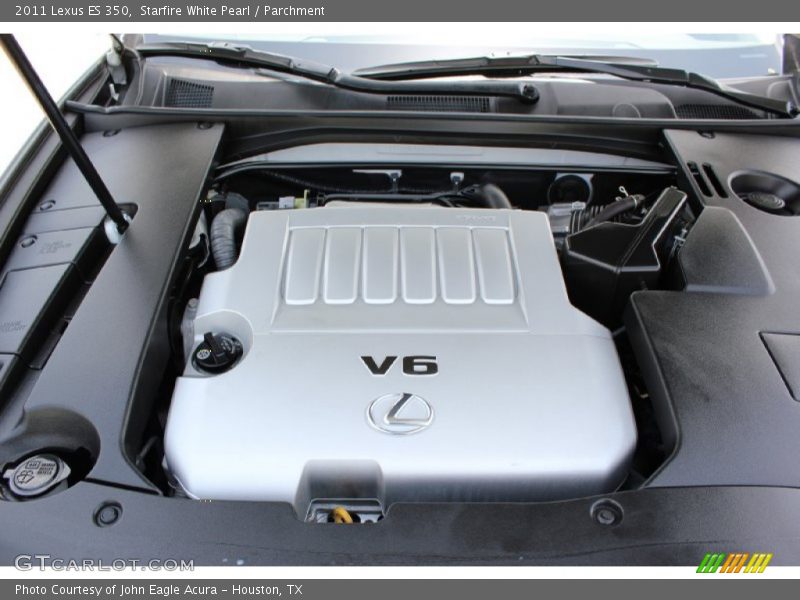 Starfire White Pearl / Parchment 2011 Lexus ES 350