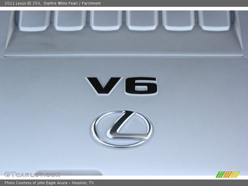 Starfire White Pearl / Parchment 2011 Lexus ES 350