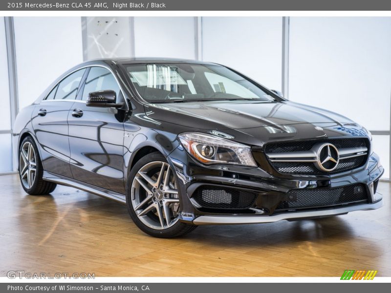 Night Black / Black 2015 Mercedes-Benz CLA 45 AMG