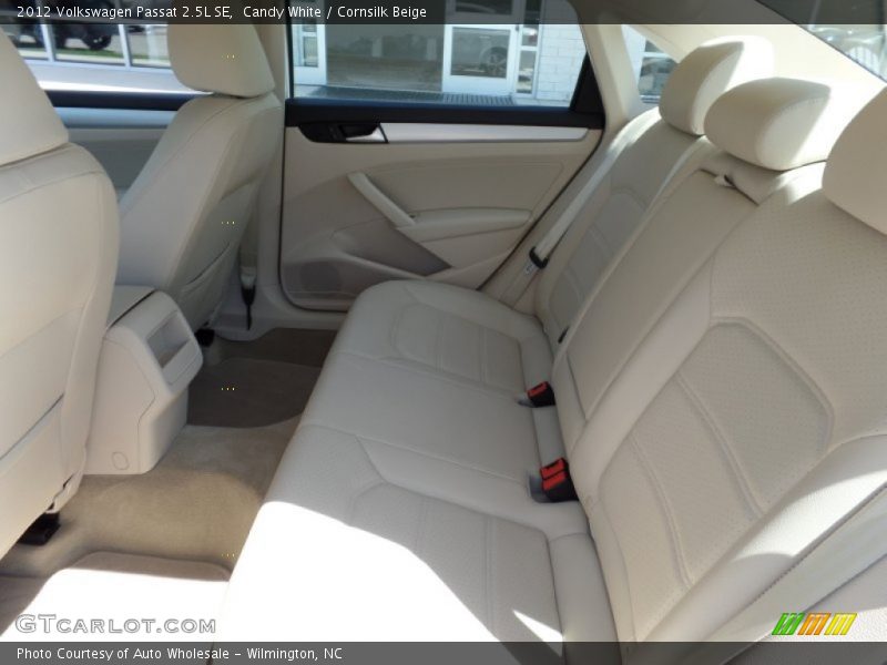 Candy White / Cornsilk Beige 2012 Volkswagen Passat 2.5L SE