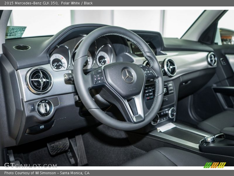 Polar White / Black 2015 Mercedes-Benz GLK 350