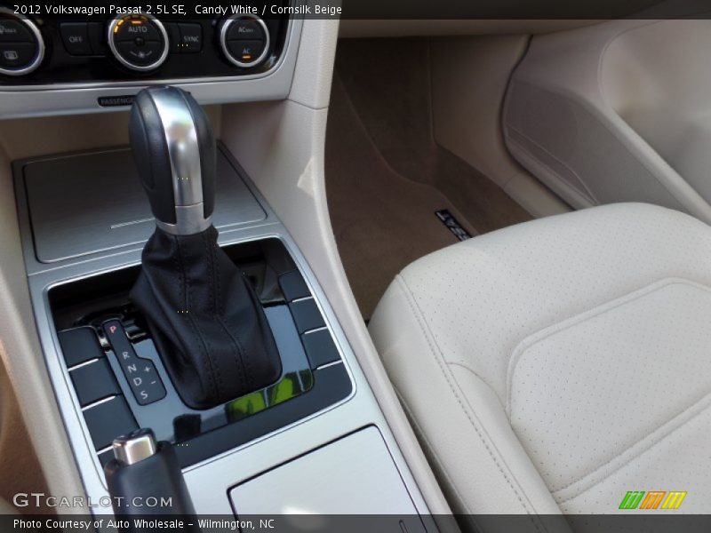 Candy White / Cornsilk Beige 2012 Volkswagen Passat 2.5L SE