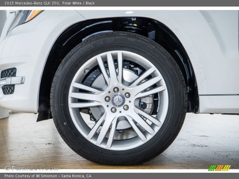 Polar White / Black 2015 Mercedes-Benz GLK 350