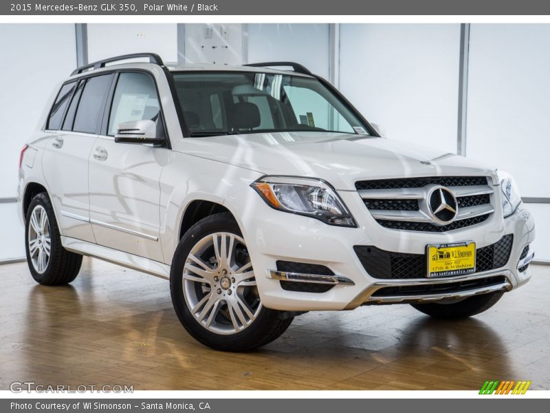 Polar White / Black 2015 Mercedes-Benz GLK 350