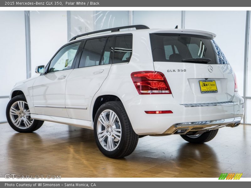 Polar White / Black 2015 Mercedes-Benz GLK 350