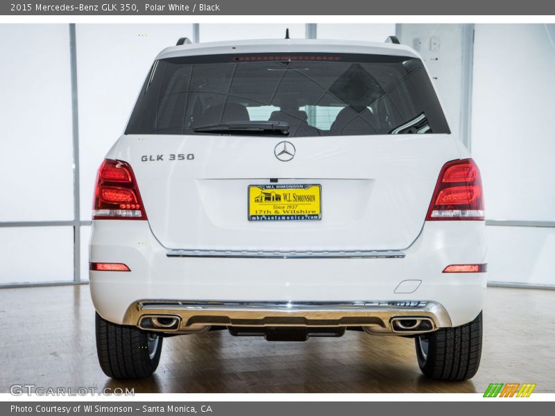 Polar White / Black 2015 Mercedes-Benz GLK 350