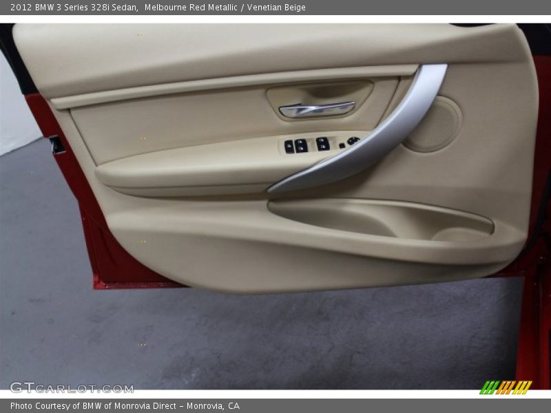 Melbourne Red Metallic / Venetian Beige 2012 BMW 3 Series 328i Sedan