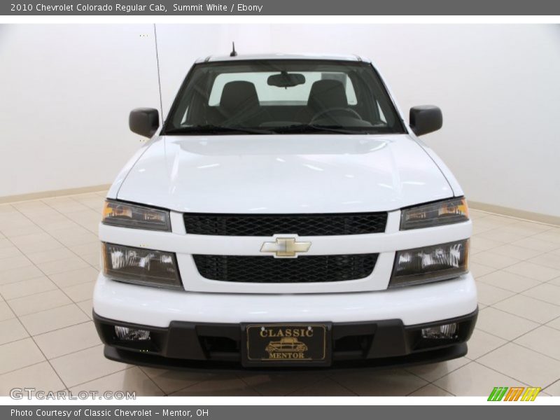 Summit White / Ebony 2010 Chevrolet Colorado Regular Cab