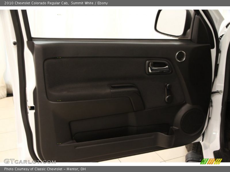 Summit White / Ebony 2010 Chevrolet Colorado Regular Cab