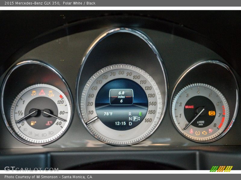 Polar White / Black 2015 Mercedes-Benz GLK 350