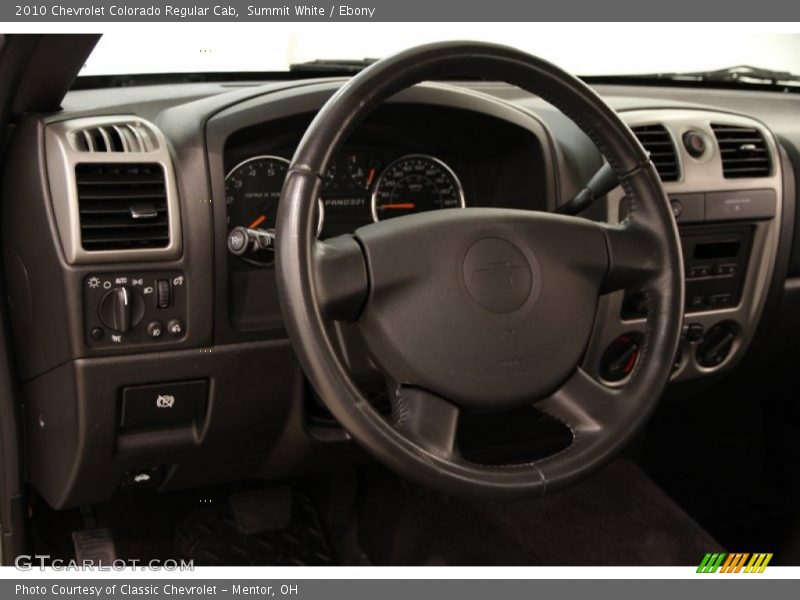 Summit White / Ebony 2010 Chevrolet Colorado Regular Cab
