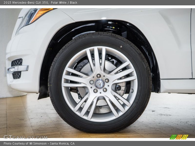 Polar White / Black 2015 Mercedes-Benz GLK 350