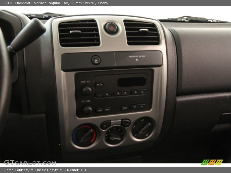 Summit White / Ebony 2010 Chevrolet Colorado Regular Cab