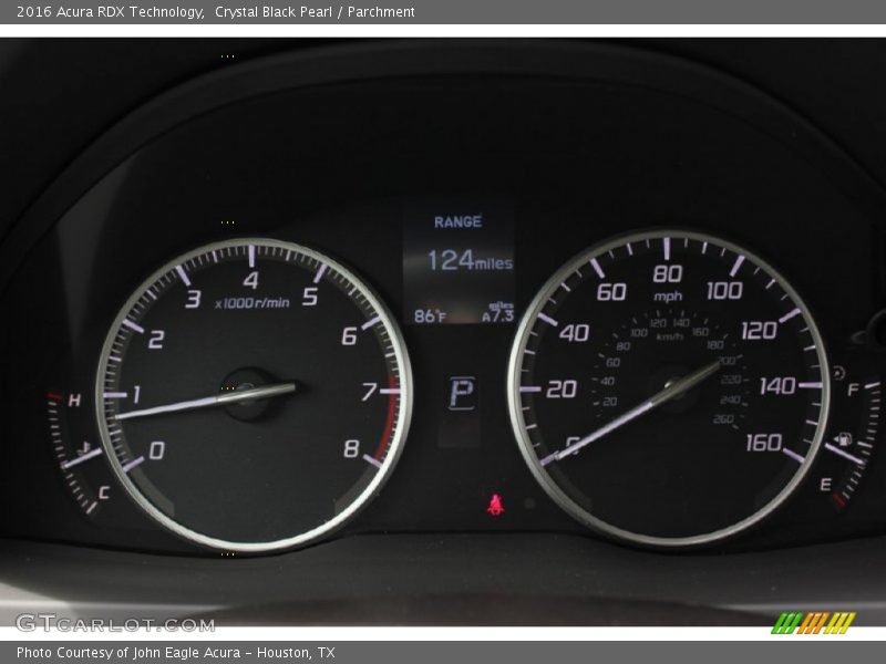 Crystal Black Pearl / Parchment 2016 Acura RDX Technology