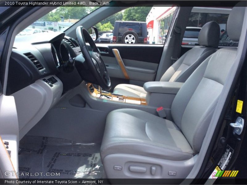 Black / Ash 2010 Toyota Highlander Hybrid Limited 4WD