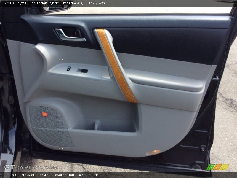 Black / Ash 2010 Toyota Highlander Hybrid Limited 4WD
