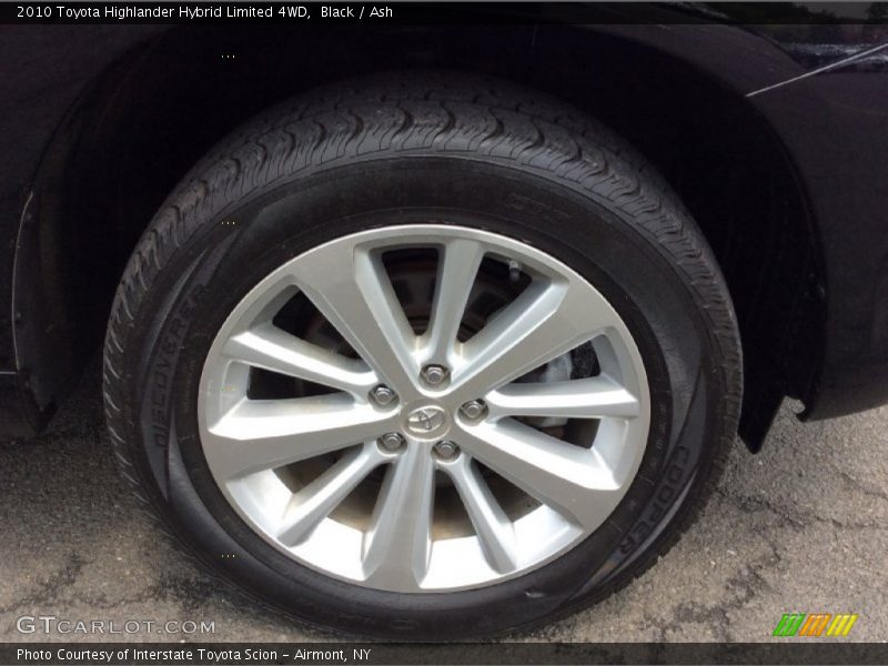 Black / Ash 2010 Toyota Highlander Hybrid Limited 4WD
