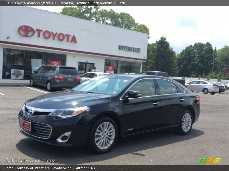 Attitude Black Metallic / Black 2014 Toyota Avalon Hybrid XLE Premium