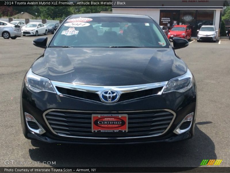 Attitude Black Metallic / Black 2014 Toyota Avalon Hybrid XLE Premium