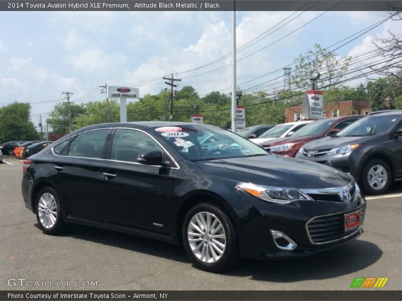 Attitude Black Metallic / Black 2014 Toyota Avalon Hybrid XLE Premium