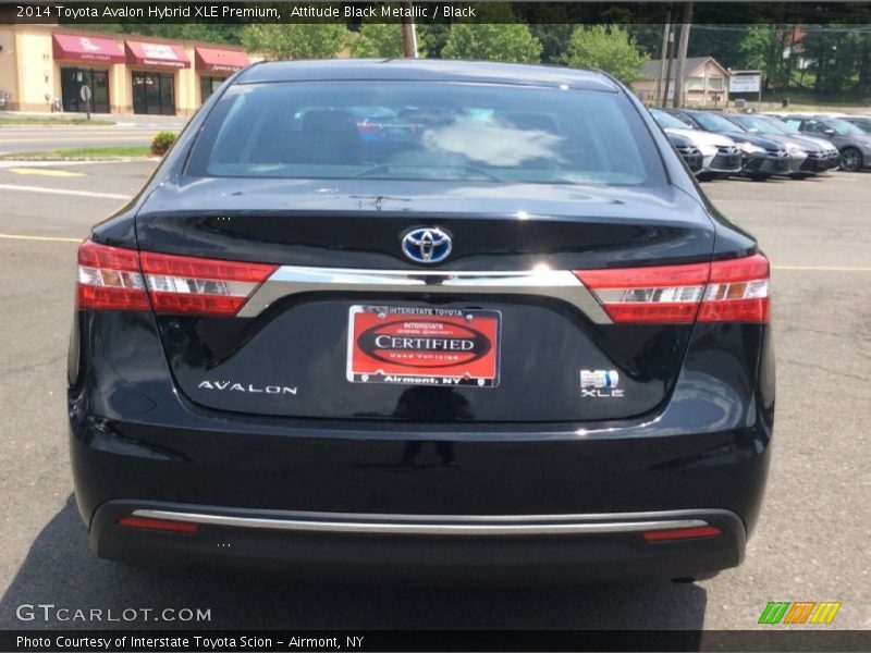 Attitude Black Metallic / Black 2014 Toyota Avalon Hybrid XLE Premium
