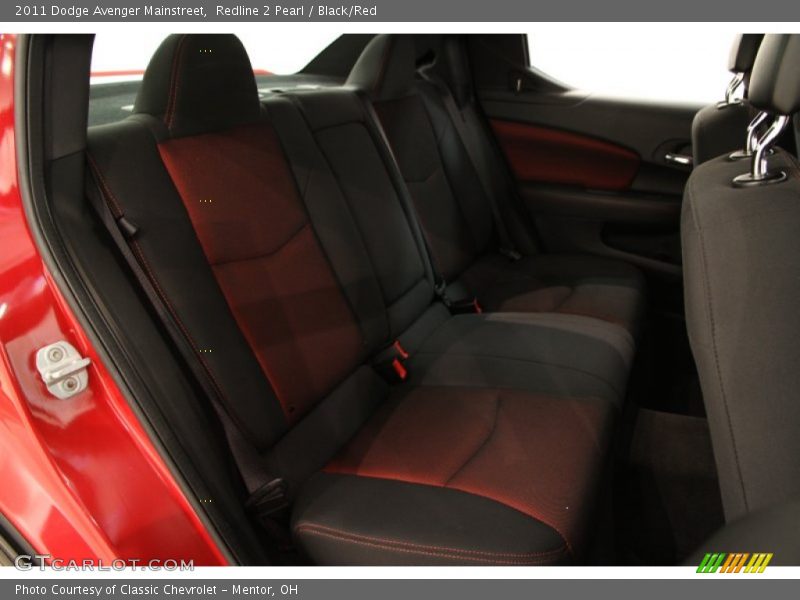 Redline 2 Pearl / Black/Red 2011 Dodge Avenger Mainstreet