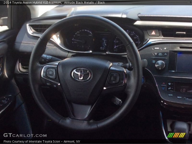 Attitude Black Metallic / Black 2014 Toyota Avalon Hybrid XLE Premium