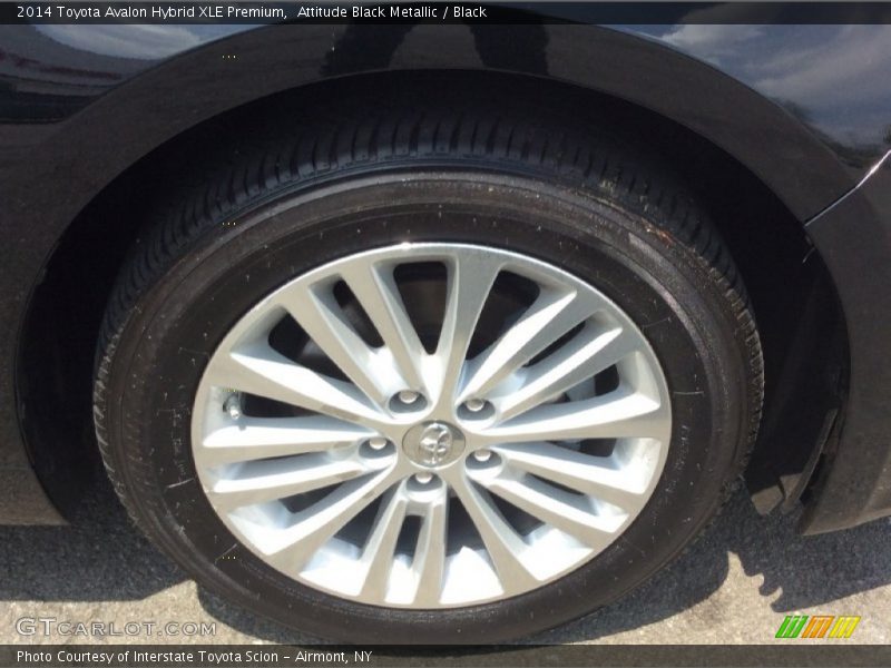 Attitude Black Metallic / Black 2014 Toyota Avalon Hybrid XLE Premium