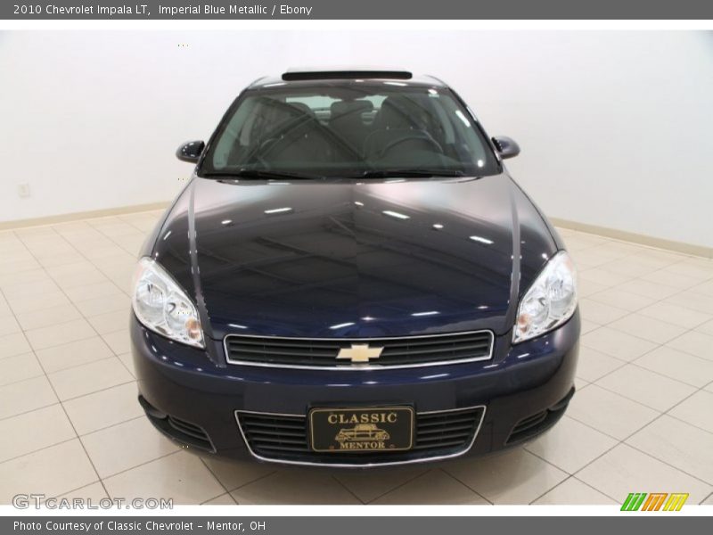 Imperial Blue Metallic / Ebony 2010 Chevrolet Impala LT