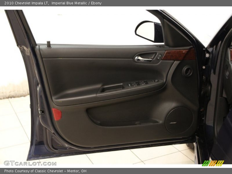 Imperial Blue Metallic / Ebony 2010 Chevrolet Impala LT