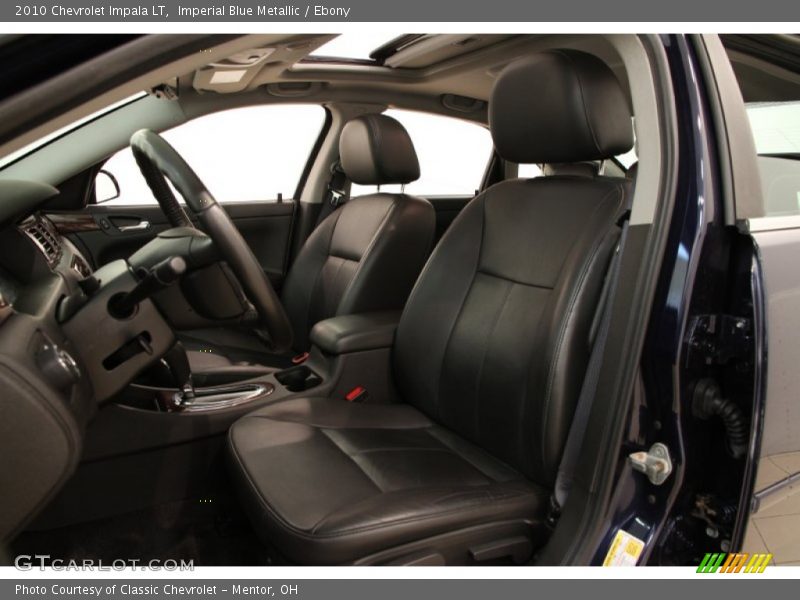 Imperial Blue Metallic / Ebony 2010 Chevrolet Impala LT