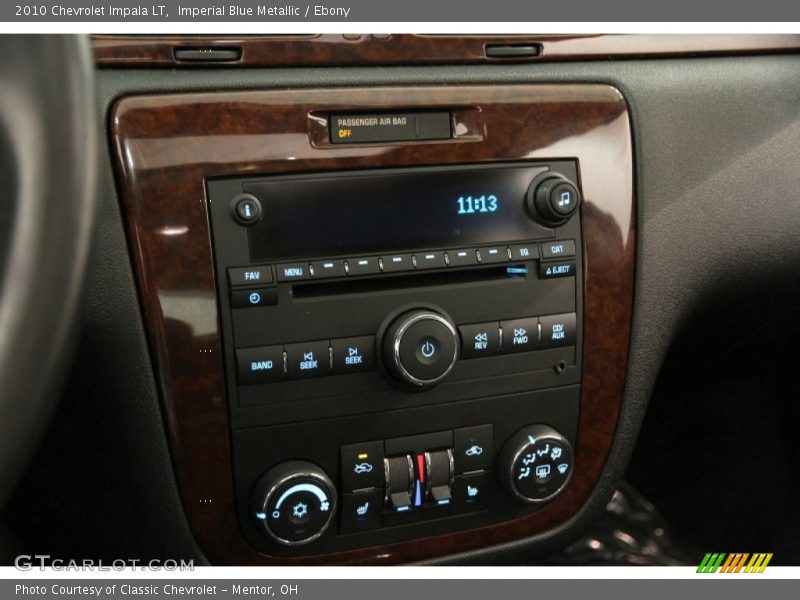 Imperial Blue Metallic / Ebony 2010 Chevrolet Impala LT