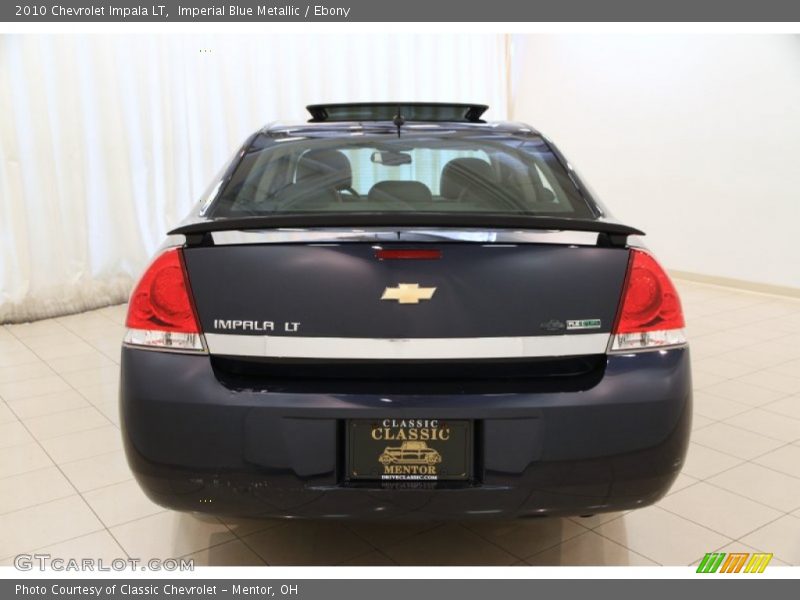 Imperial Blue Metallic / Ebony 2010 Chevrolet Impala LT