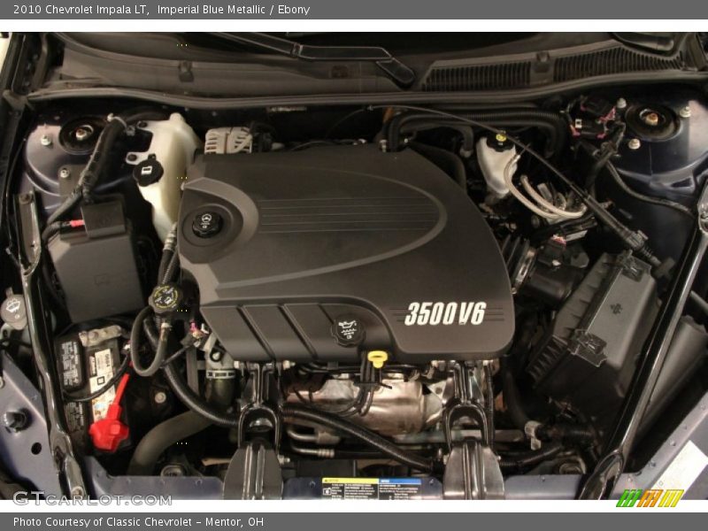 Imperial Blue Metallic / Ebony 2010 Chevrolet Impala LT