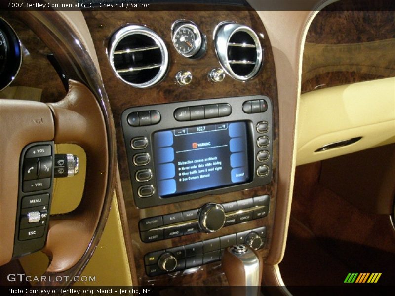 Chestnut / Saffron 2007 Bentley Continental GTC