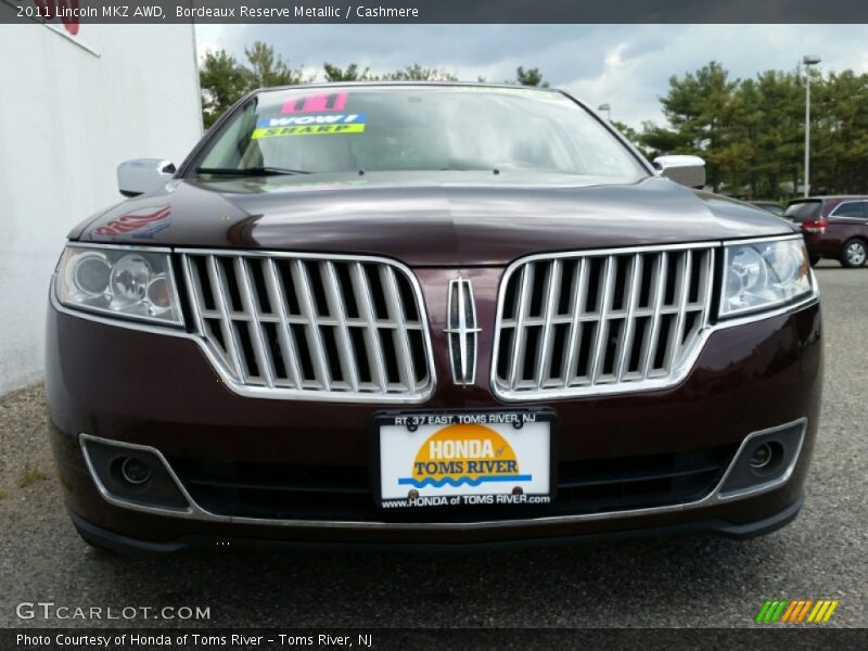 Bordeaux Reserve Metallic / Cashmere 2011 Lincoln MKZ AWD