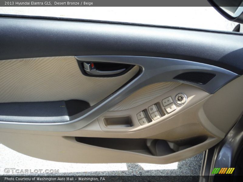 Desert Bronze / Beige 2013 Hyundai Elantra GLS