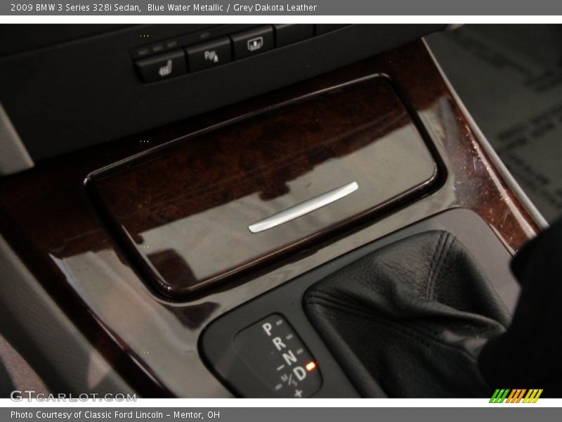Blue Water Metallic / Grey Dakota Leather 2009 BMW 3 Series 328i Sedan