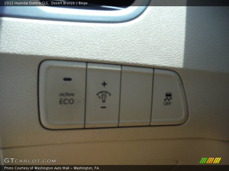 Desert Bronze / Beige 2013 Hyundai Elantra GLS