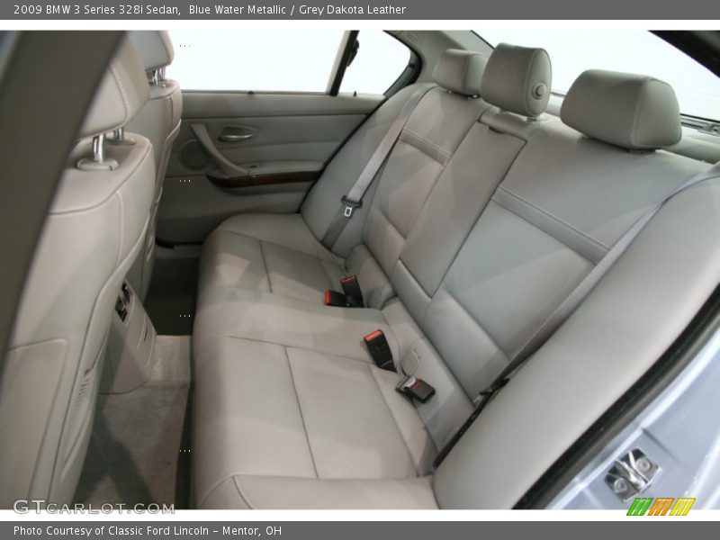Rear Seat of 2009 3 Series 328i Sedan