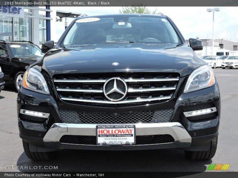 Black / Black 2015 Mercedes-Benz ML 250 BlueTEC 4Matic